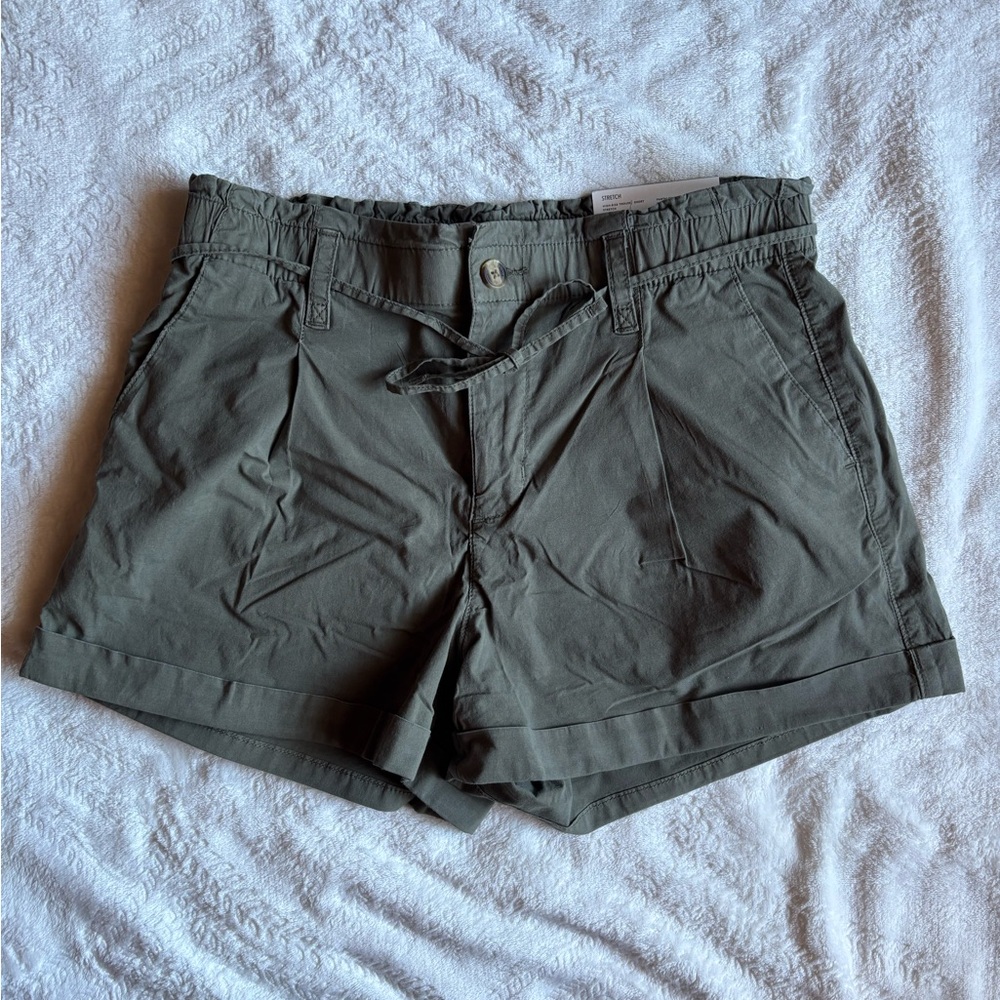 American Eagle Outfitters Dark Green Trouser Shorts